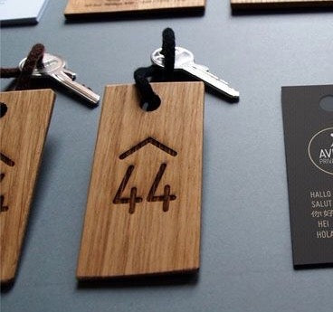 Wooden Key Chain - Otimsan Shop
