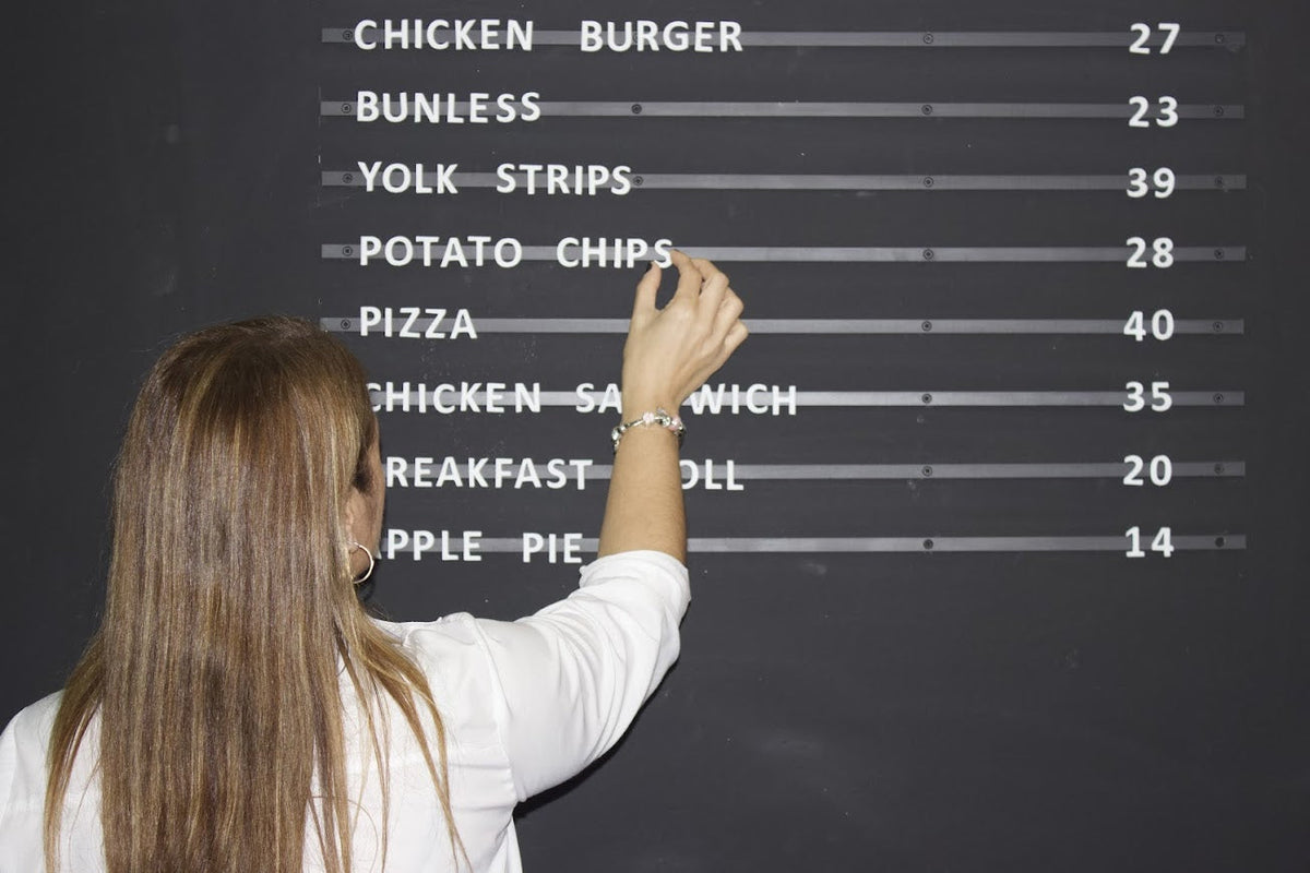 Magnetic Replaceable Menu Board - Otimsan Shop