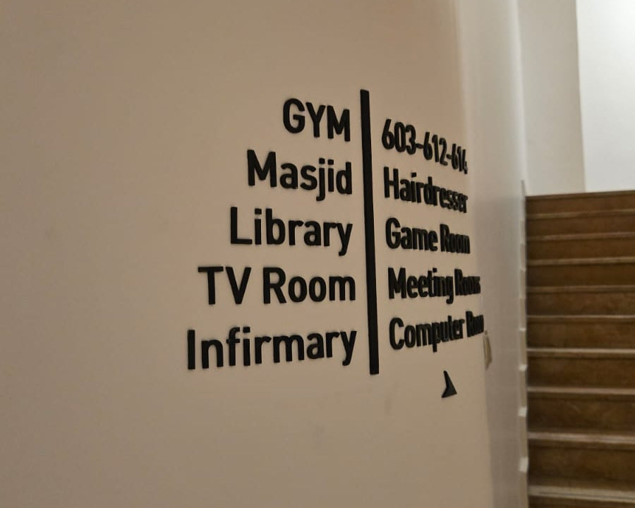 Custom-Made Conrad Type Sign - Otimsan Shop
