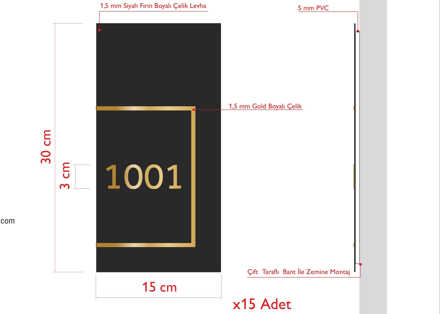 Custom Order – Room Number - Otimsan Shop