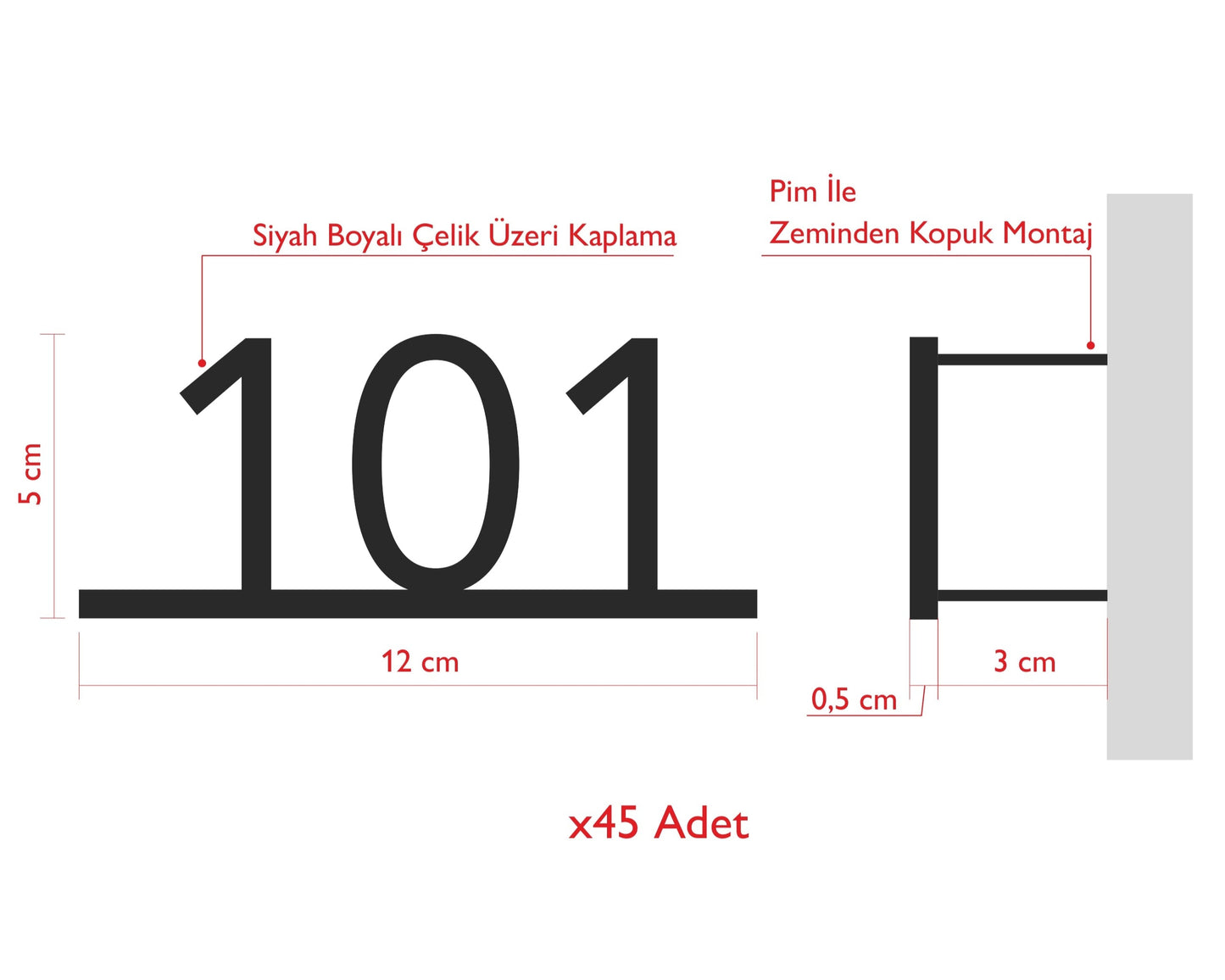 Custom Order – Room Numbers - Otimsan Shop