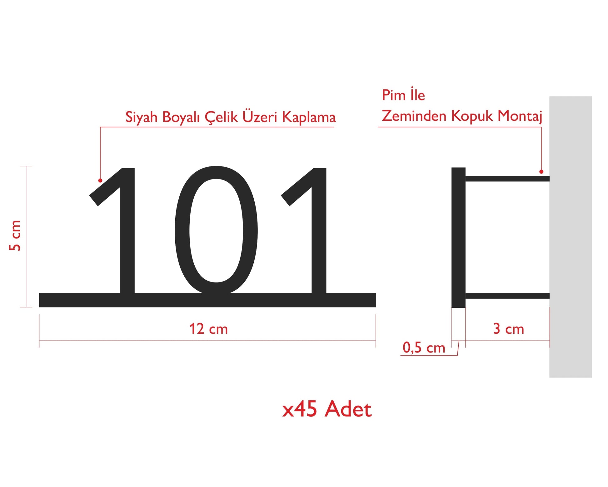 Custom Order – Room Numbers - Otimsan Shop