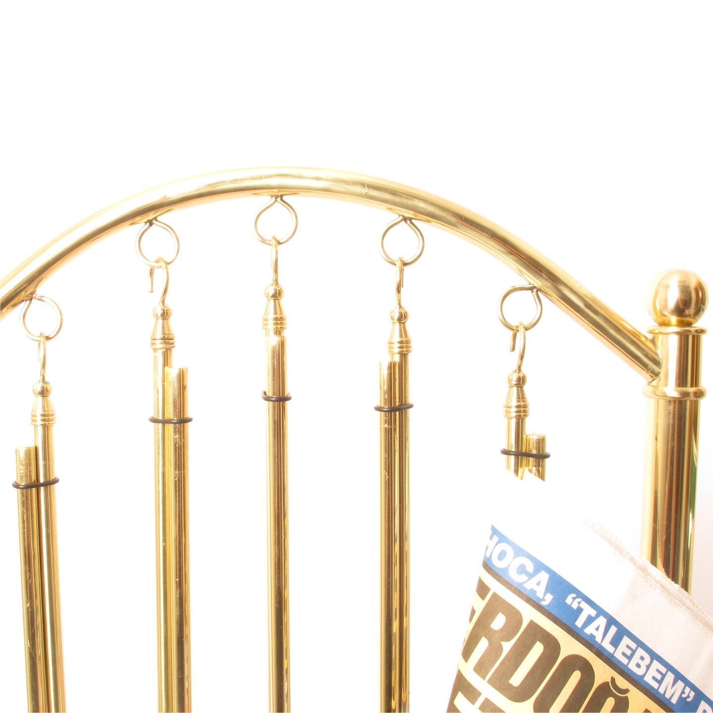 Brass Newspaper Holder - Otimsan Shop