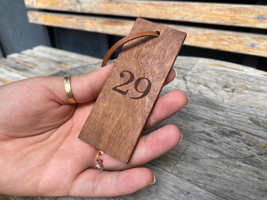 Wooden Key Chain - Otimsan Shop