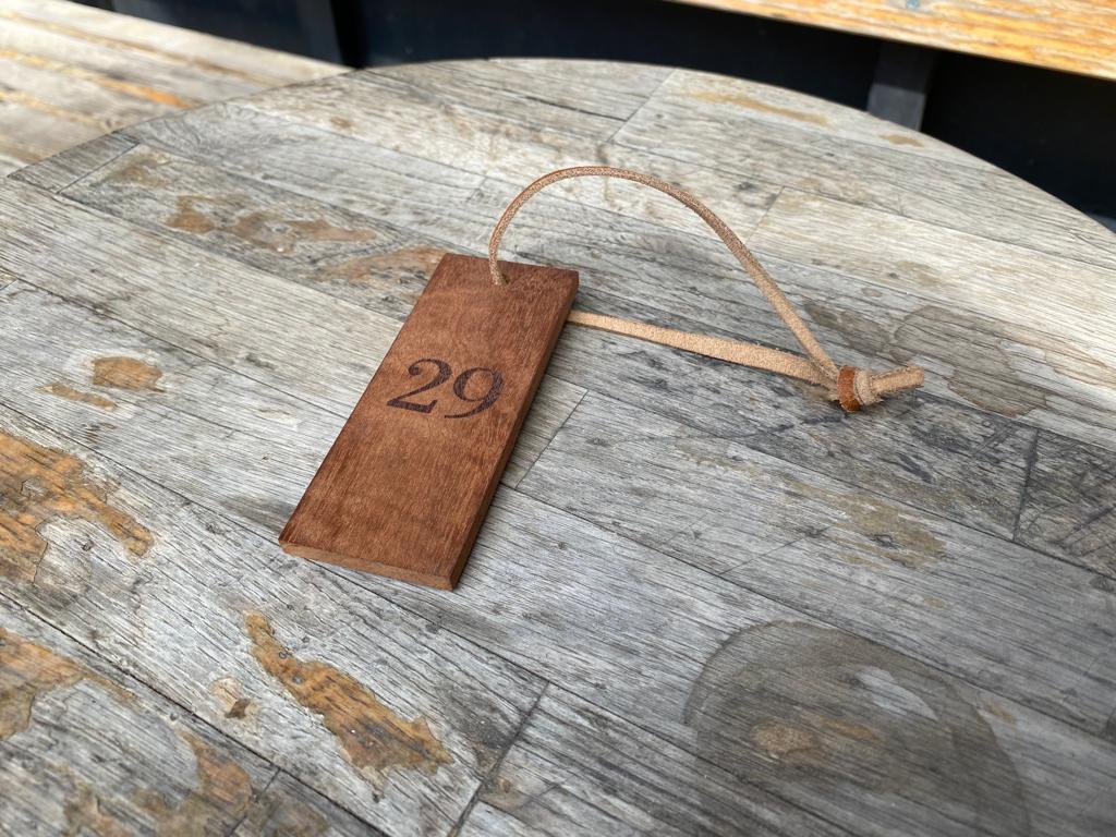 Wooden Key Chain - Otimsan Shop