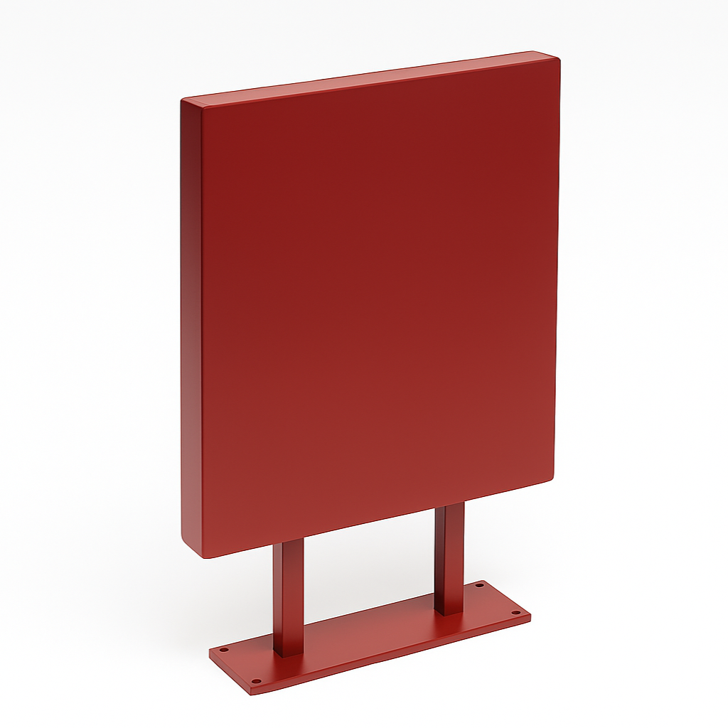 Double-Sided Durable Store Sign | Square, Printed Brand Logo - Otimsan Shop