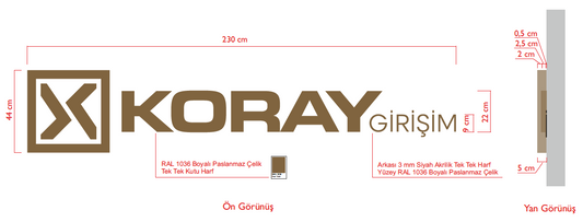 Custom Order – Koray Venture Logo - Otimsan Shop