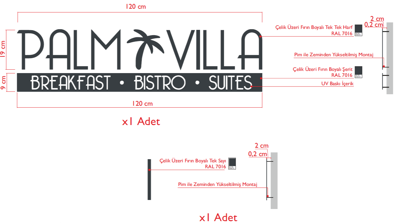 Custom Order – Palm Villa - Otimsan Shop