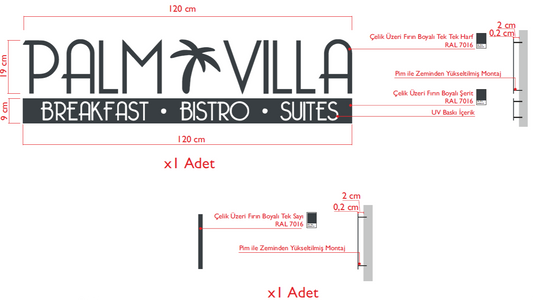 Custom Order – Palm Villa - Otimsan Shop