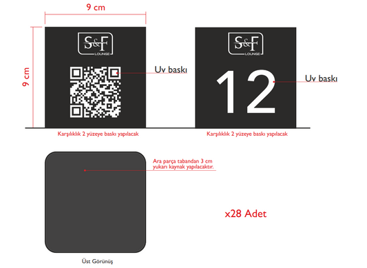 Custom Order – Desktop QR Code Accessory - Otimsan Shop