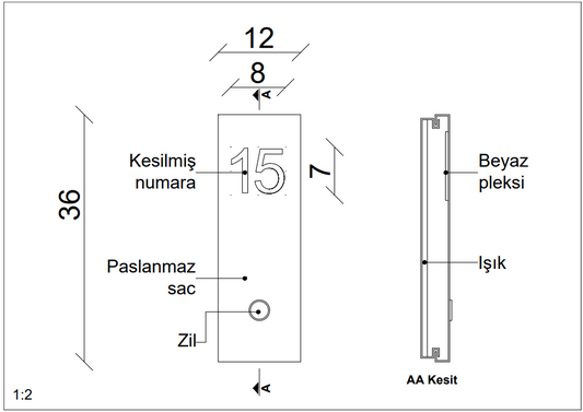 Custom Order – Room Number - Otimsan Shop