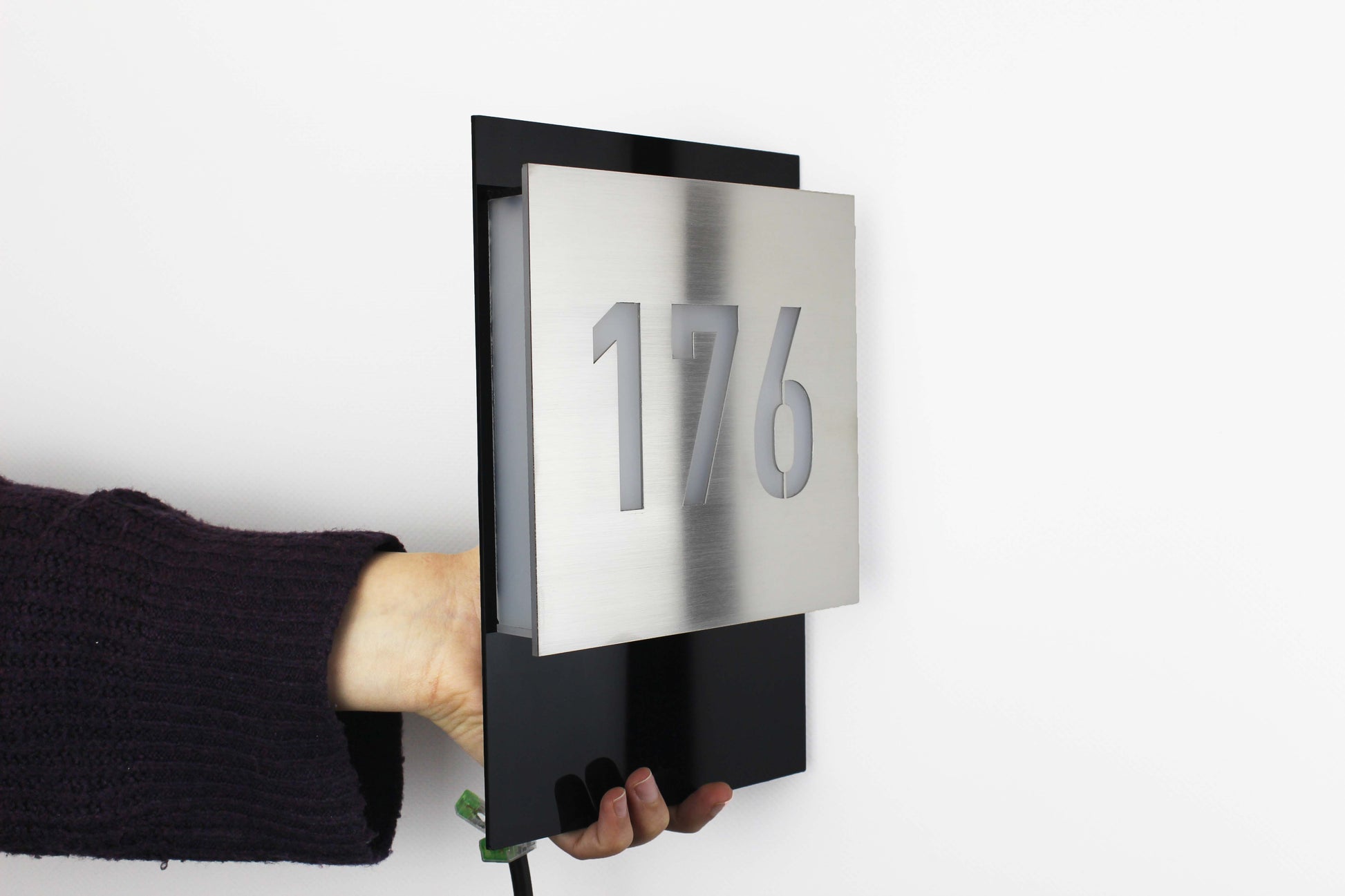 Illuminated Minimal Room Number - Otimsan Shop