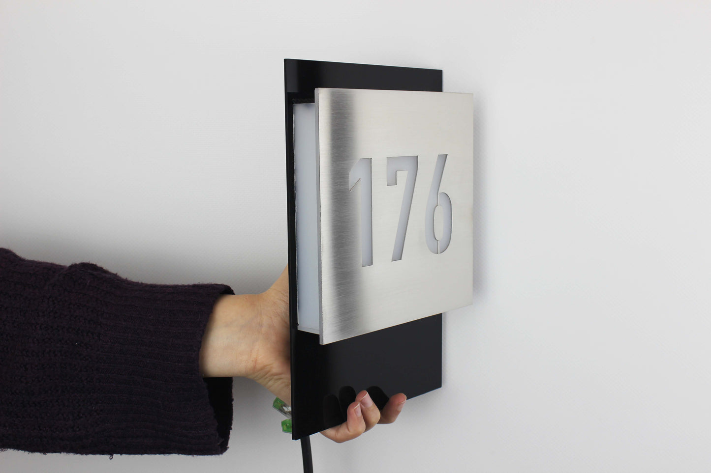 Illuminated Minimal Room Number - Otimsan Shop