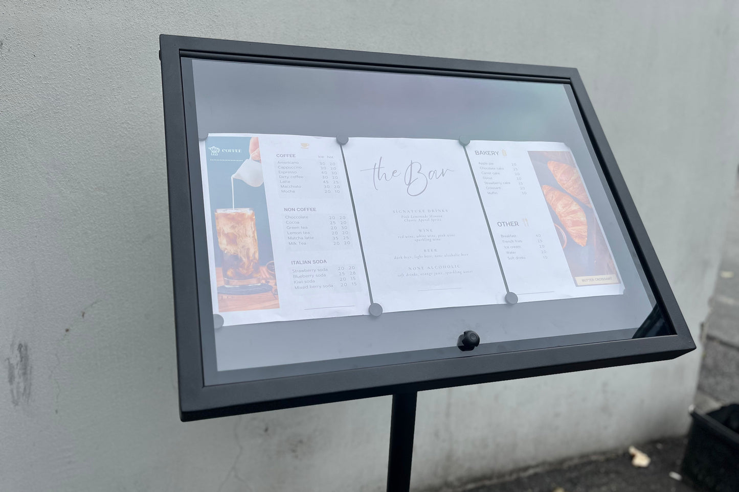Restaurant Menu Board - Otimsan Shop