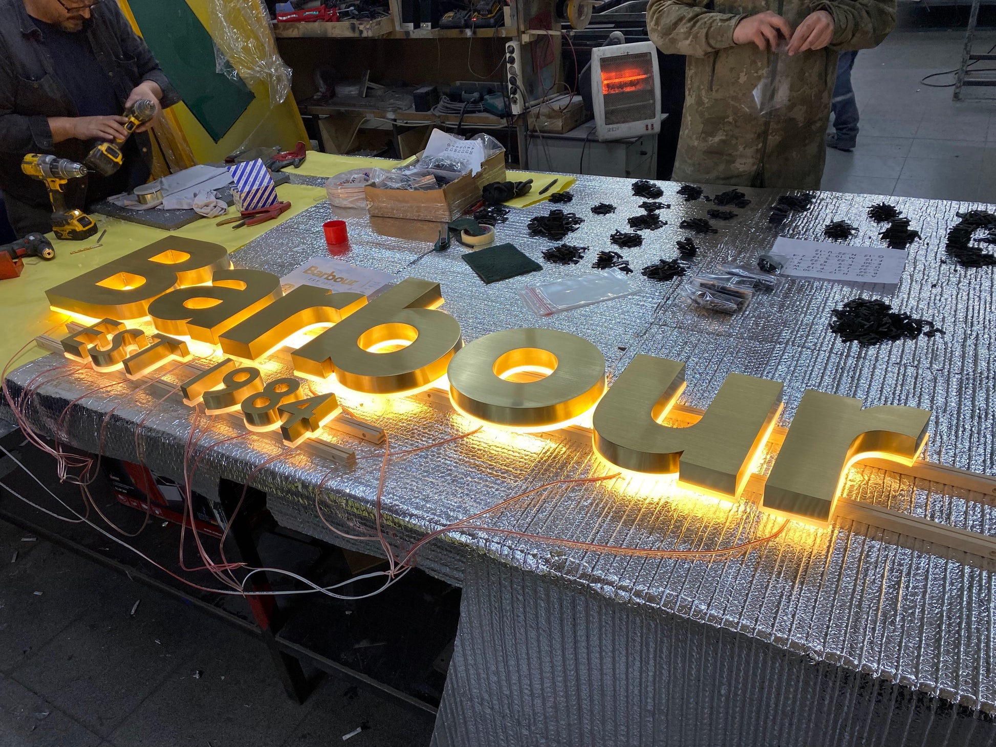 Barbour Entrance Sign - Otimsan Shop