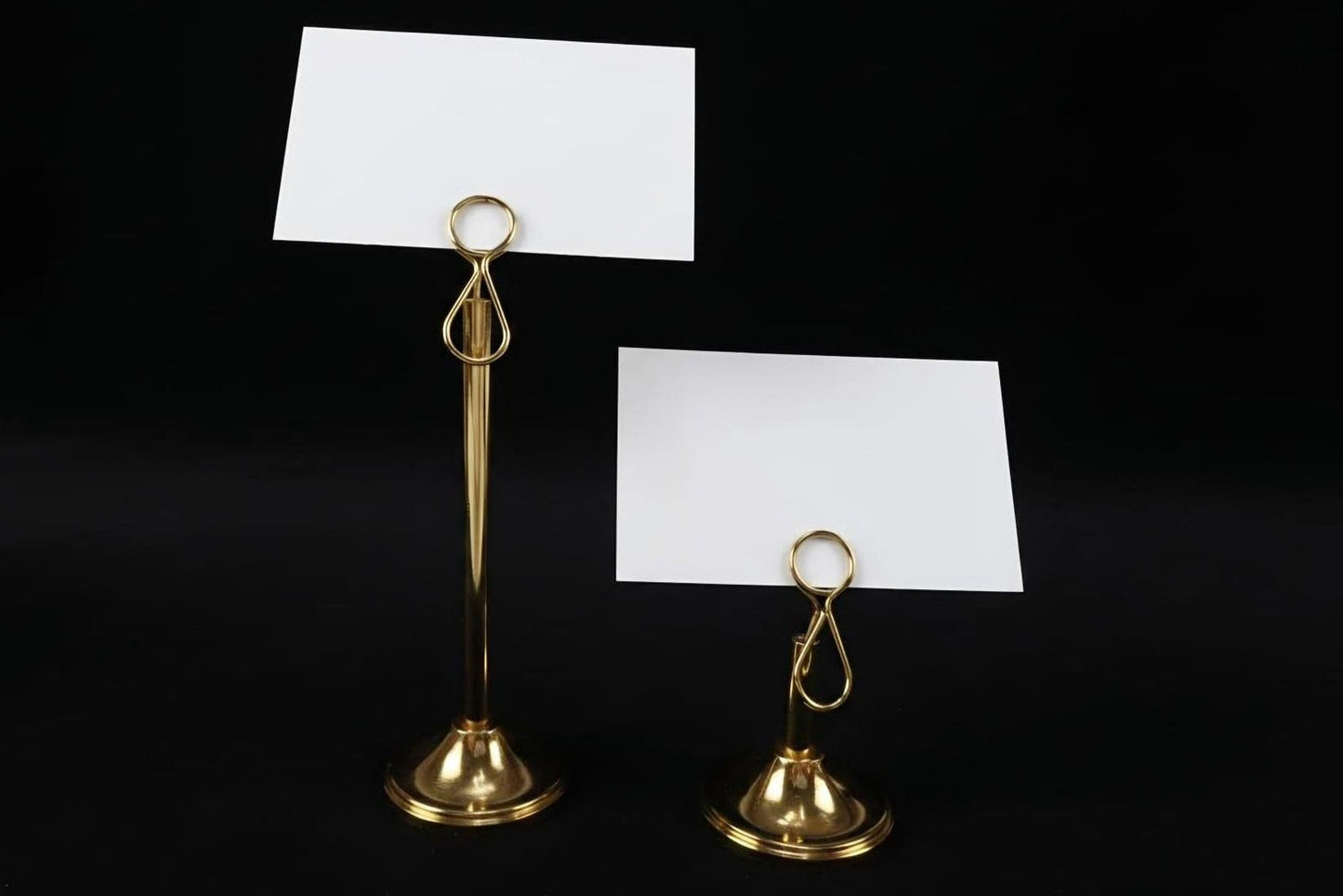 Food Label Stand – Metal Tabletop Card Holder, Label Holder & Price Display - Otimsan Shop
