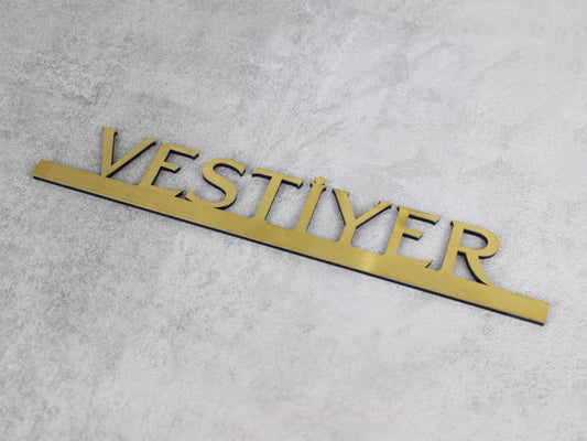 Custom Coat Rack Sign - Otimsan Shop