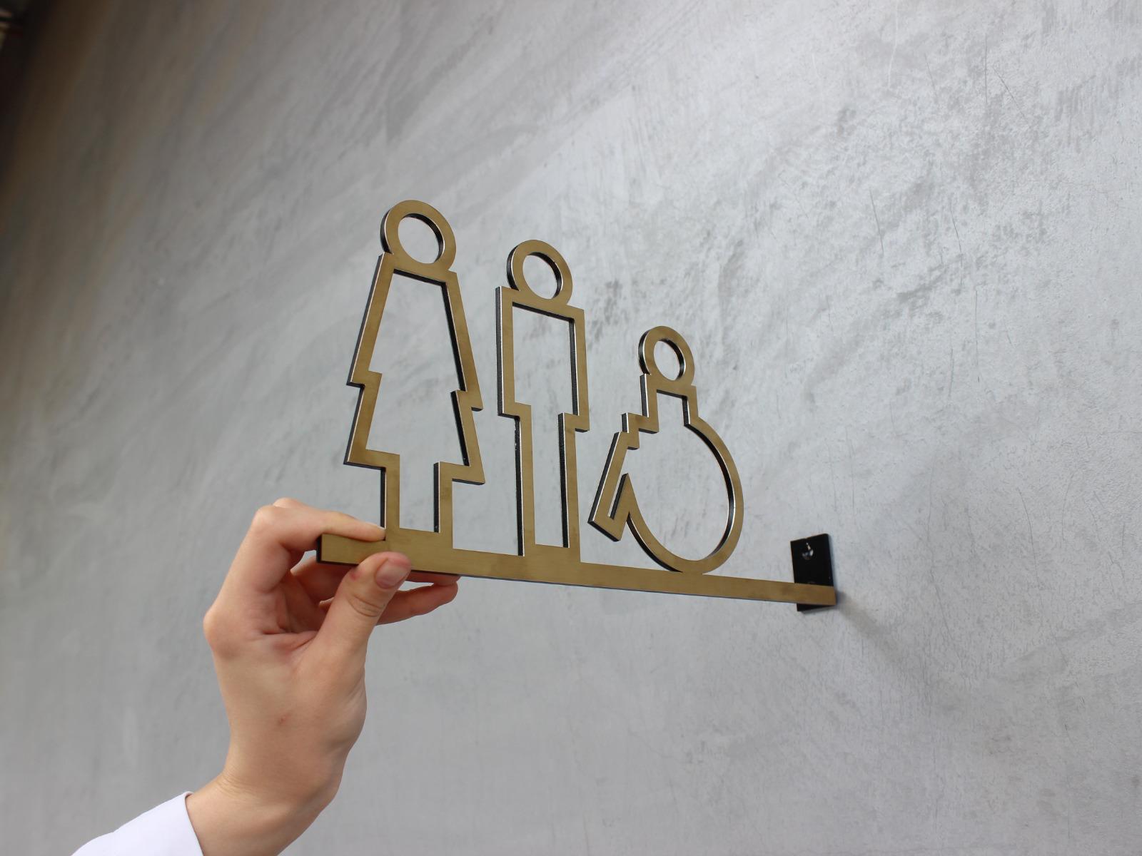 Console Restroom Signs - Otimsan Shop