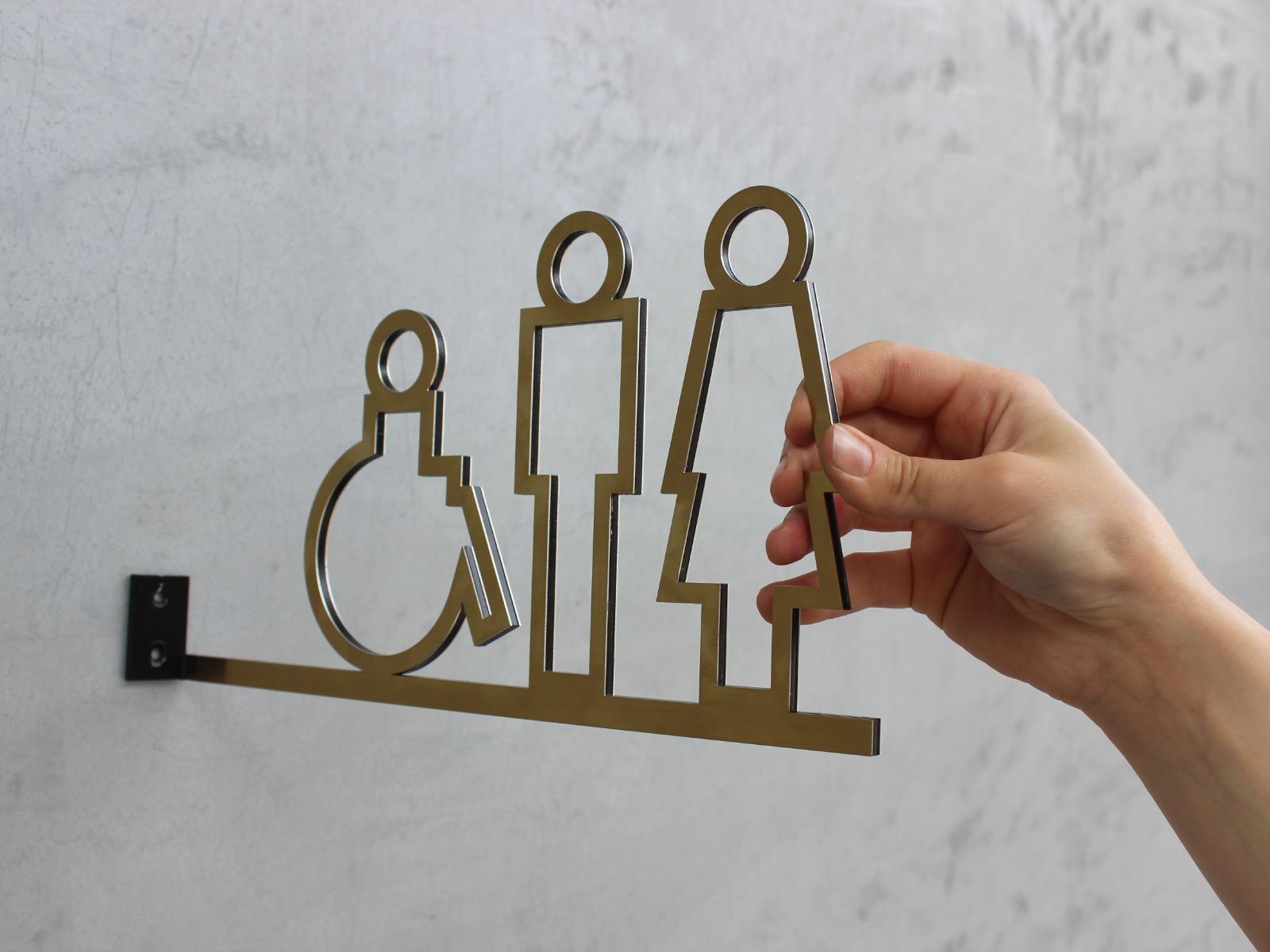 Console Restroom Signs - Otimsan Shop