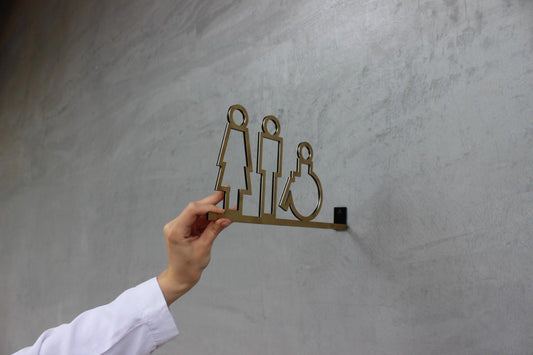 Console Restroom Signs - Otimsan Shop