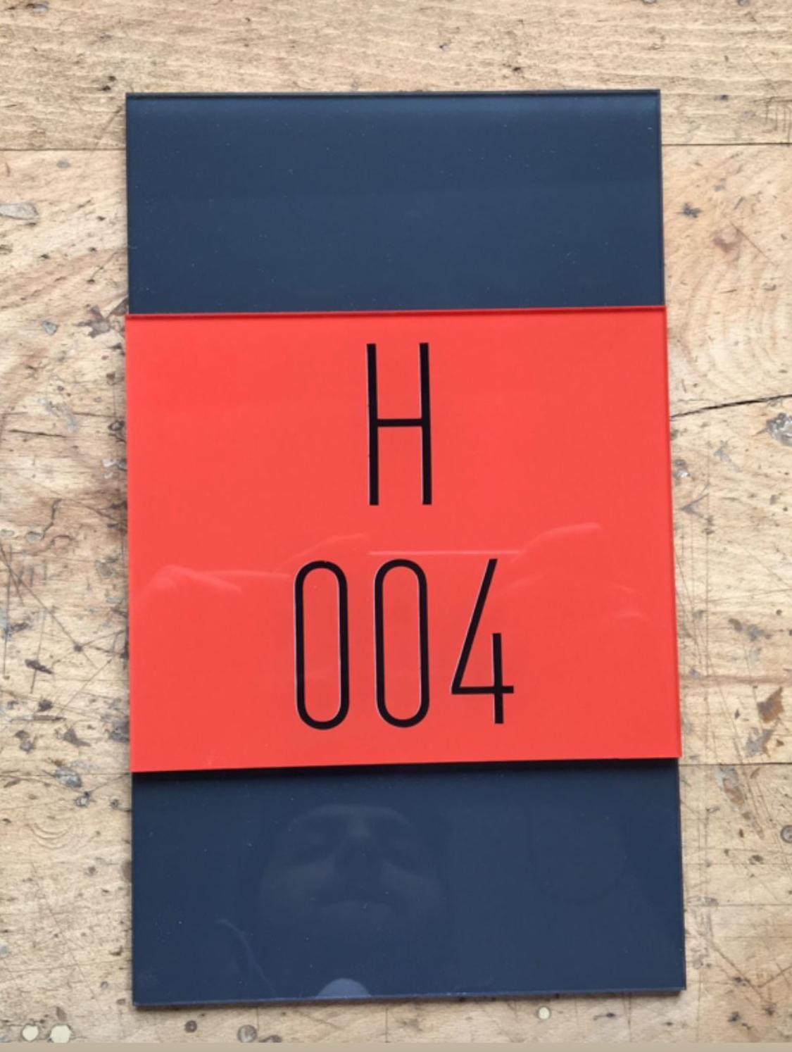 Acrylic Room Number - Otimsan Shop