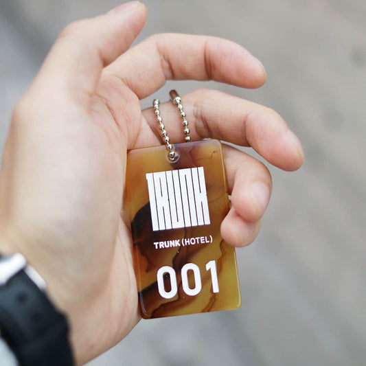 Colored Hotel Door Keychain - Otimsan Shop