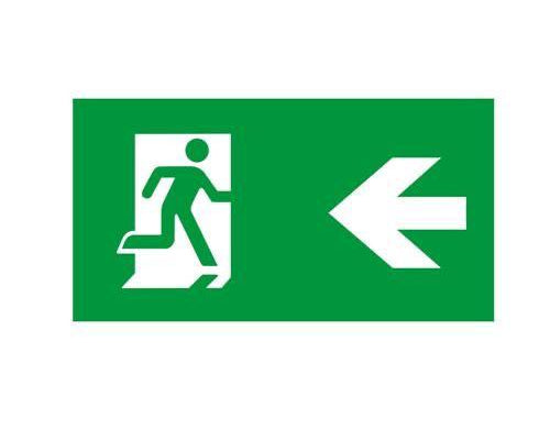 Rechargeable LED Exit Sign - Otimsan Shop
