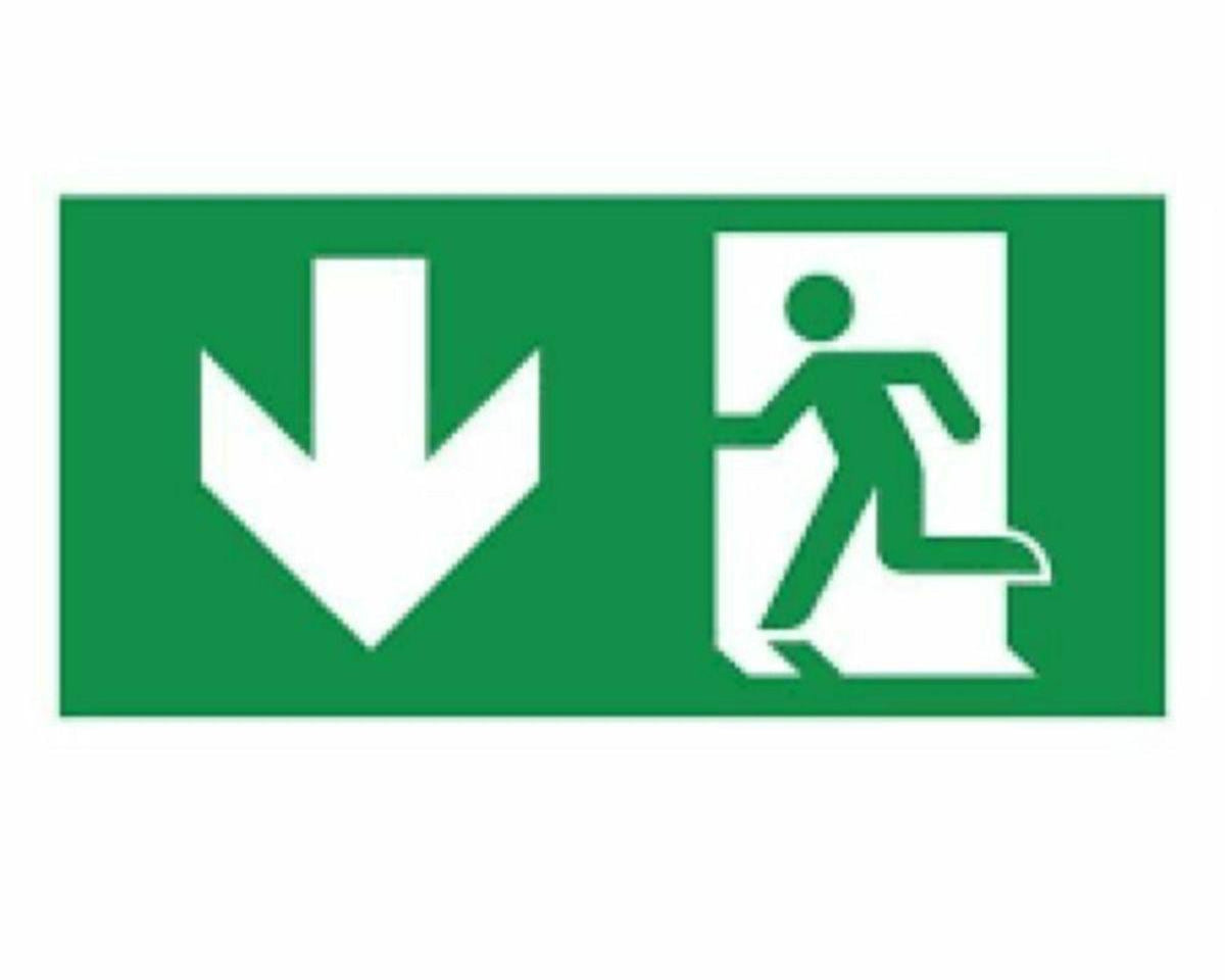 Rechargeable LED Exit Sign - Otimsan Shop