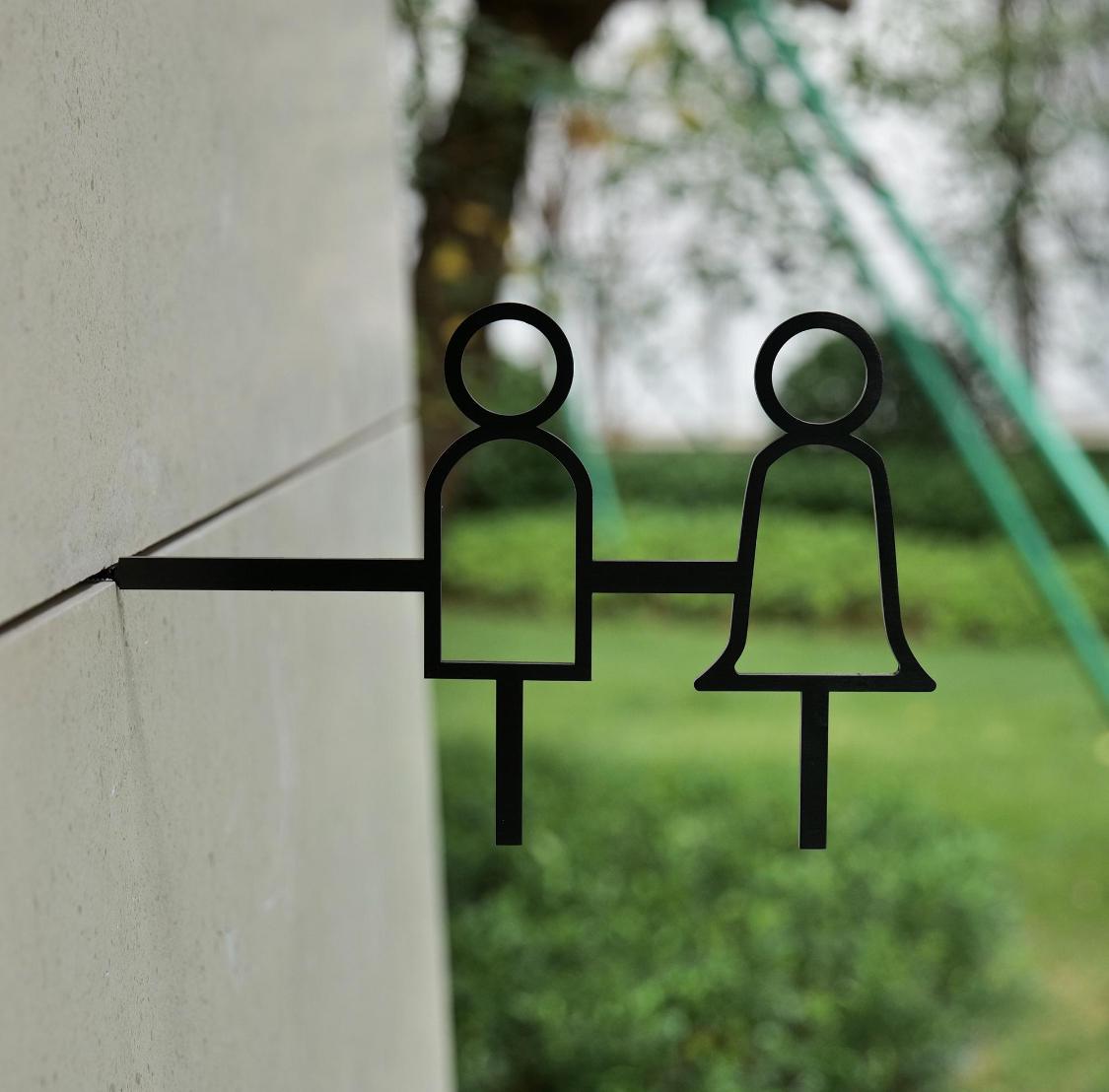 Minimal Restroom Signs - Otimsan Shop