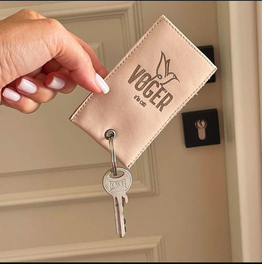 Custom Order – Leather Keychain Voger Alaçatı - Otimsan Shop