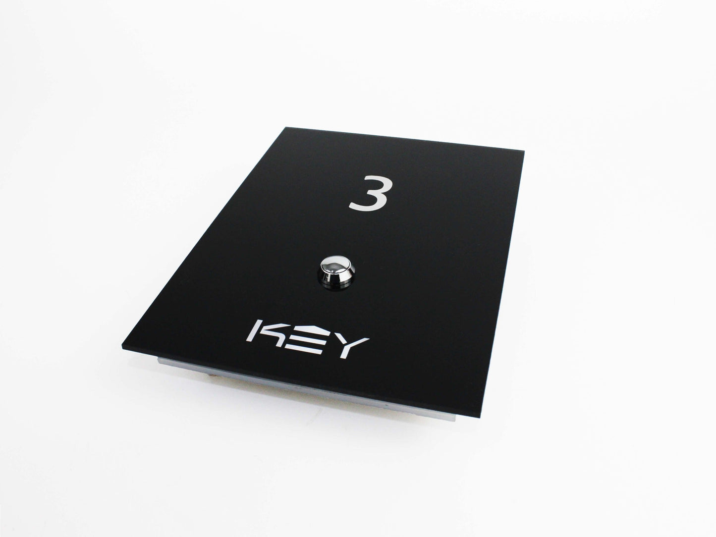 Custom Order Push-Button Room Number Sign - Otimsan Shop
