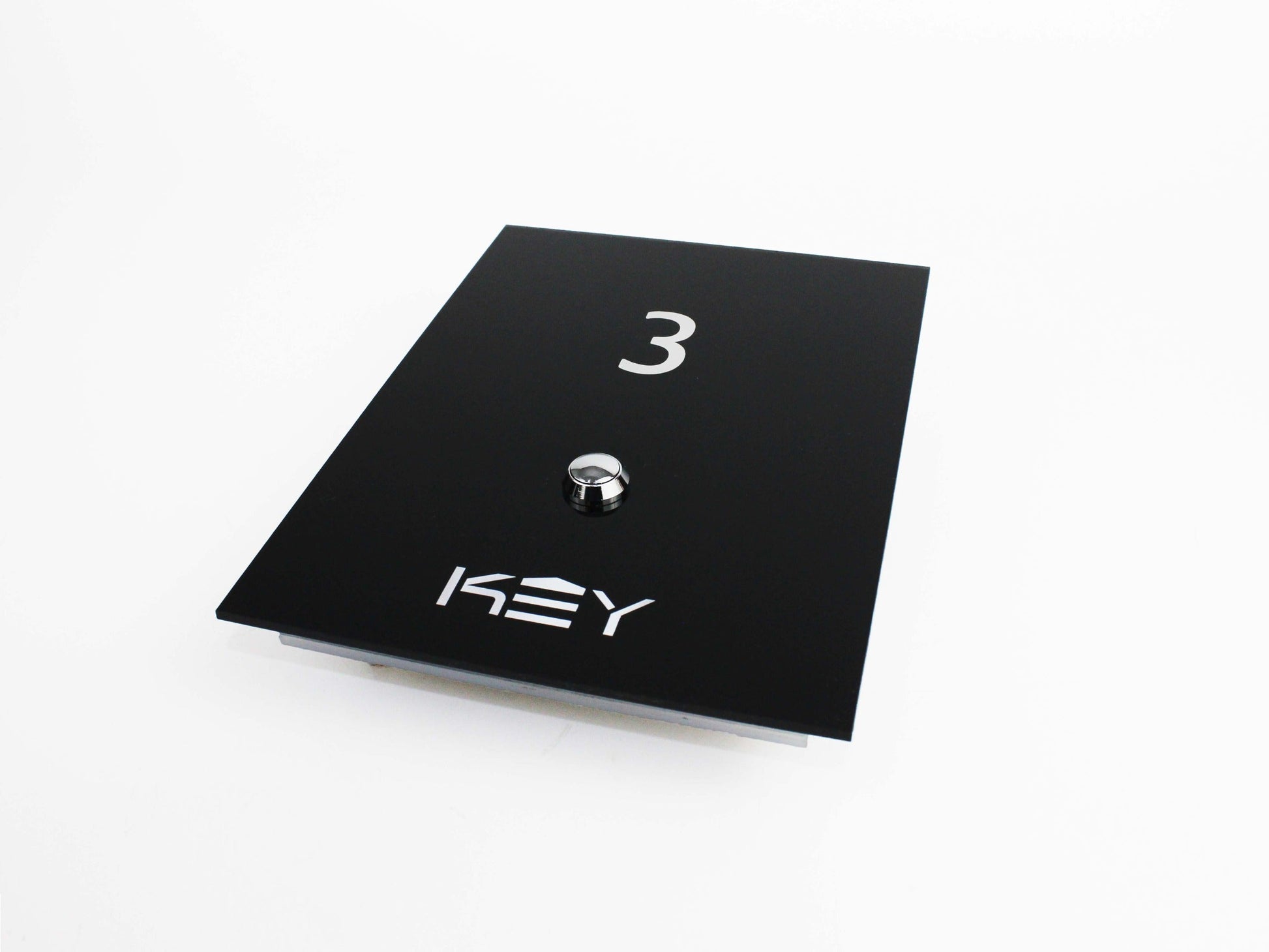 Custom Order Push-Button Room Number Sign - Otimsan Shop