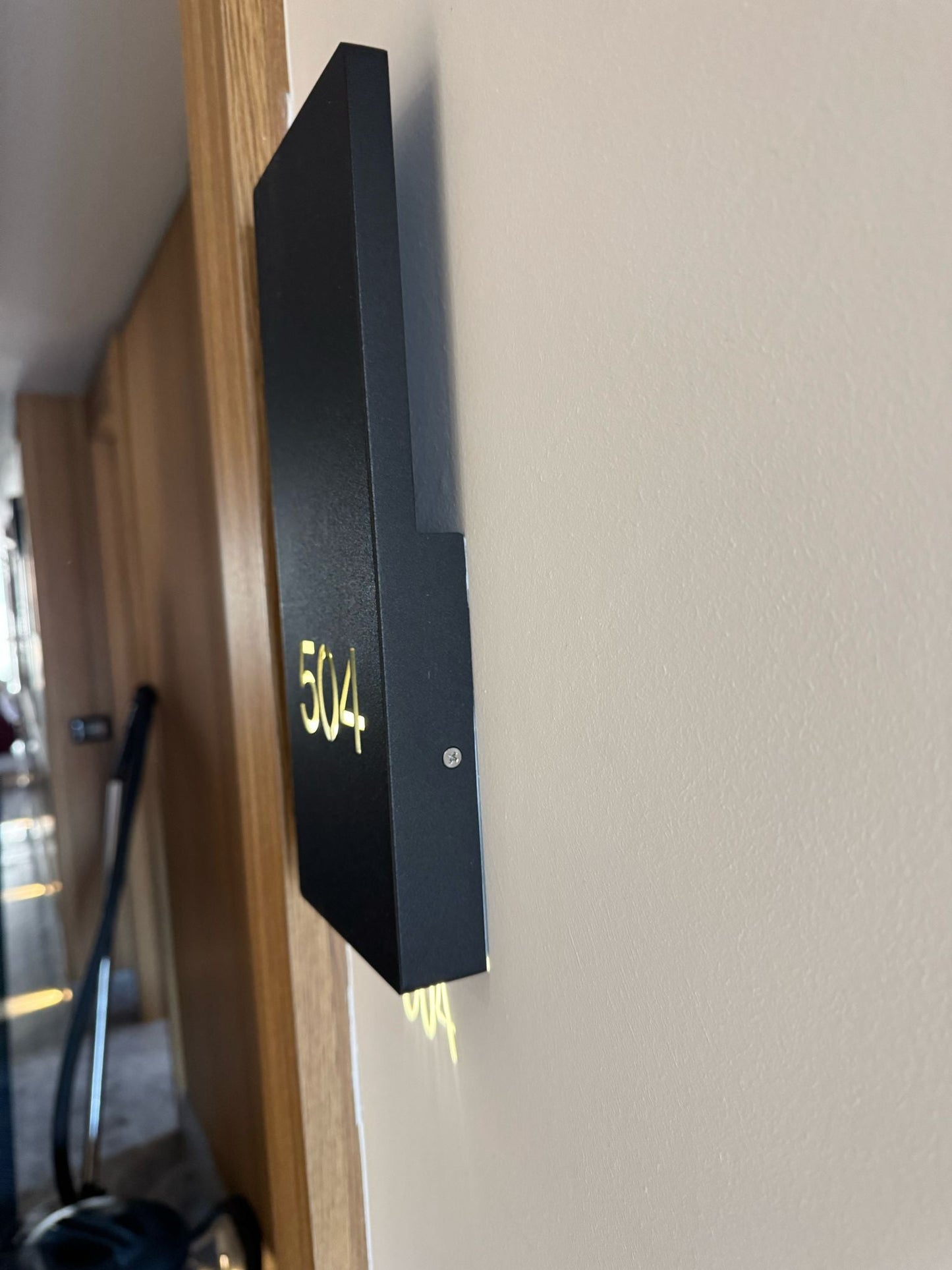 Custom Order – Reflective Room Number Sample - Otimsan Shop
