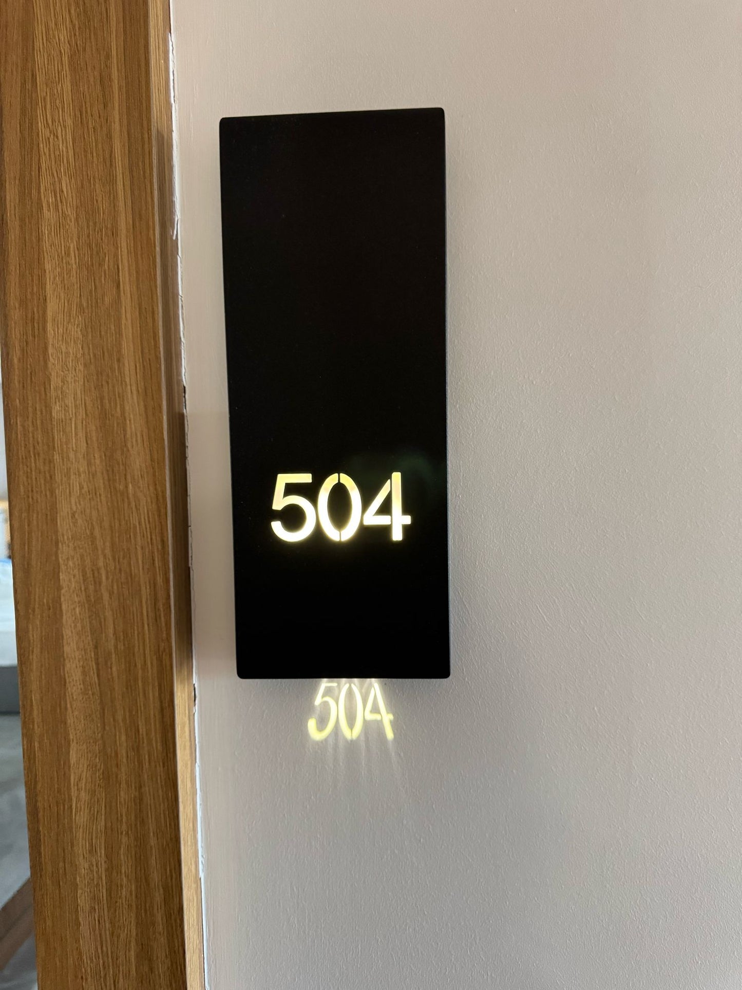 Custom Order – Reflective Room Number Sample - Otimsan Shop