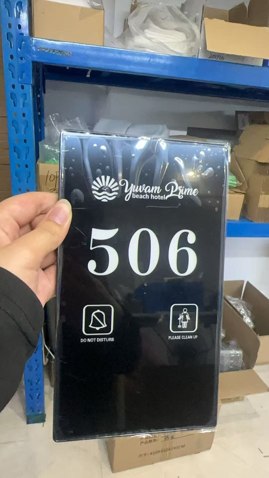 Custom Order DND Room Number - Otimsan Shop