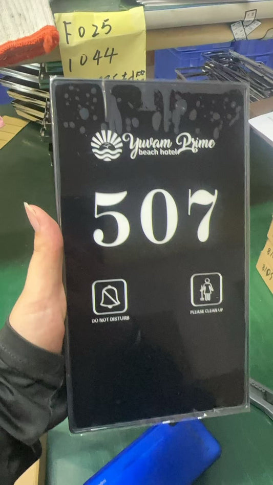 Custom Order DND Room Number - Otimsan Shop