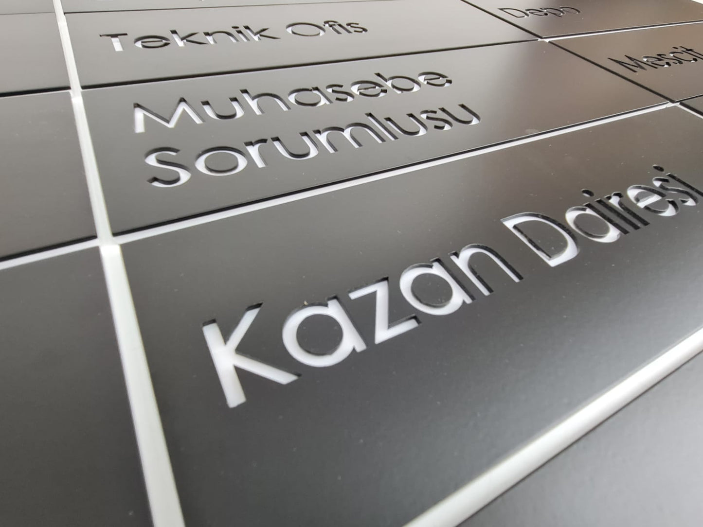 Custom Order Space Signage and Pictograms - Otimsan Shop