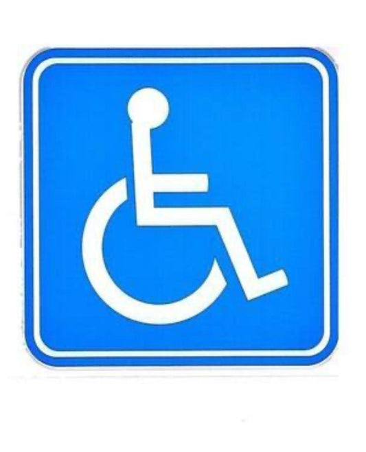 Custom Order Disability Access Sign with Braille - Otimsan Shop