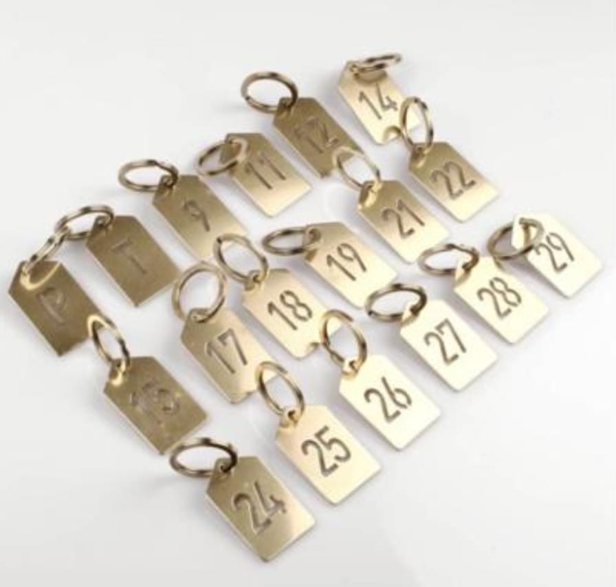 Custom Order – Gold Painted Keychain - Otimsan Shop
