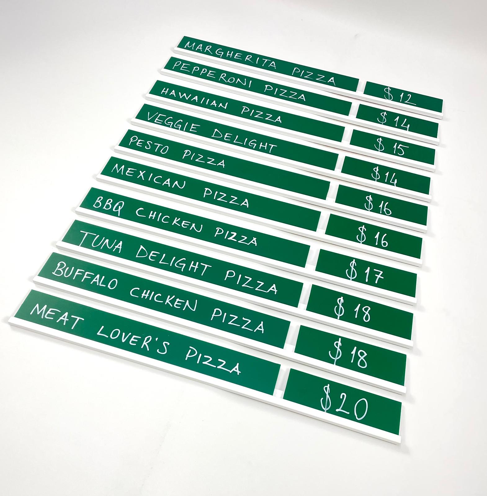 Write & Erase Menu Board – Updateable Price Sign for Cafés, Restaurants & Food Kiosks - Otimsan Shop