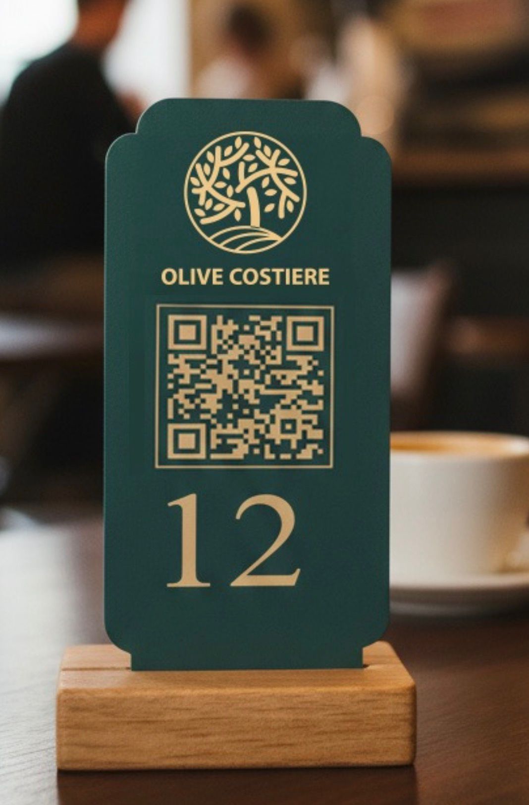 Custom Order – QR Menu Stand - Otimsan Shop