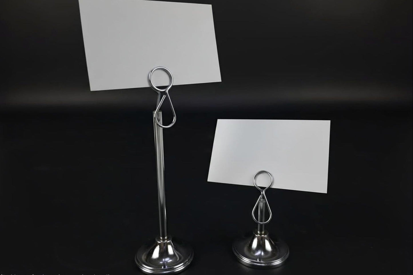 Food Label Stand – Metal Tabletop Card Holder, Label Holder & Price Display - Otimsan Shop