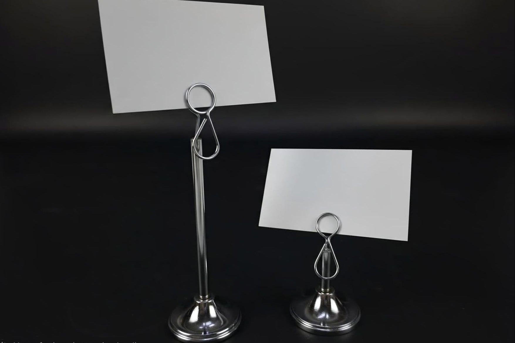 Food Label Stand – Metal Tabletop Card Holder, Label Holder & Price Display - Otimsan Shop