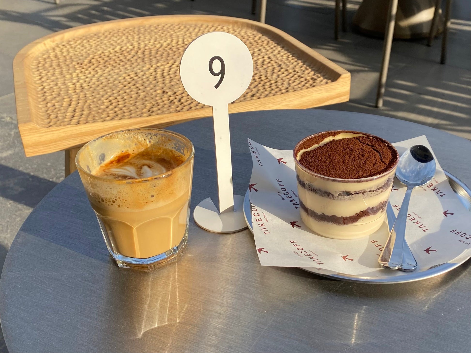 Metal Table Number Stand - Otimsan Shop