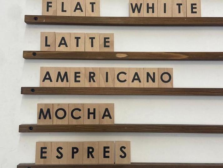 Wooden Slat Changeable Menu Board - Daily Menu Solution for Cafés and Coffee Shops - Otimsan Shop