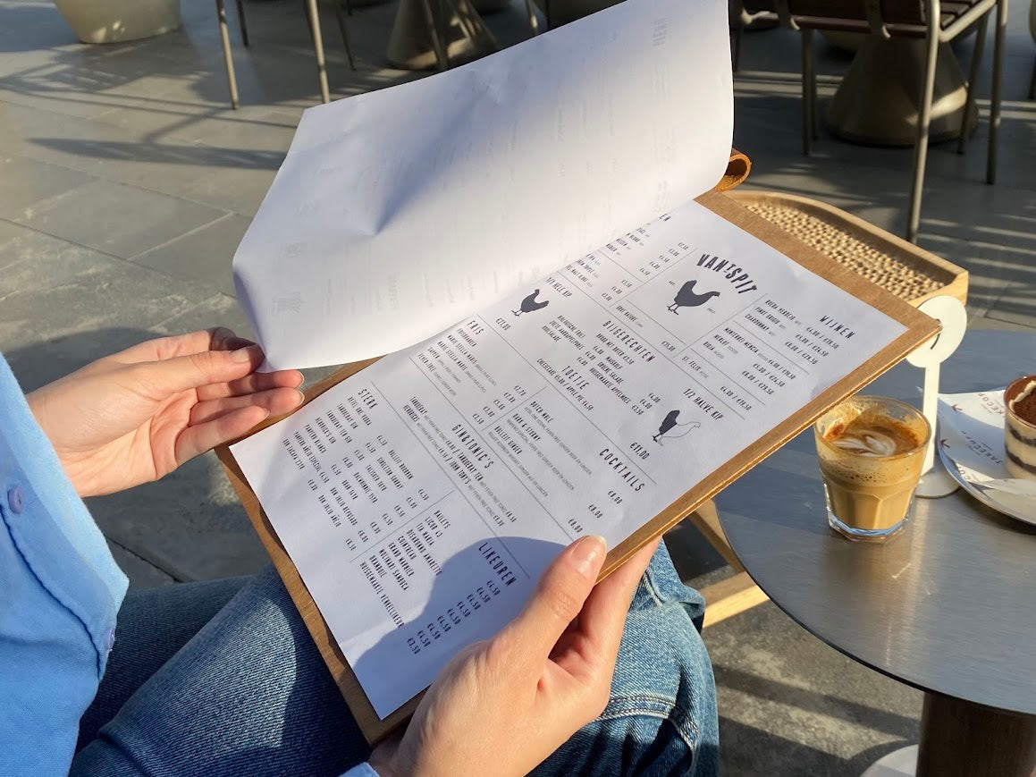 Screw-Mounted Menu Board - Otimsan Shop