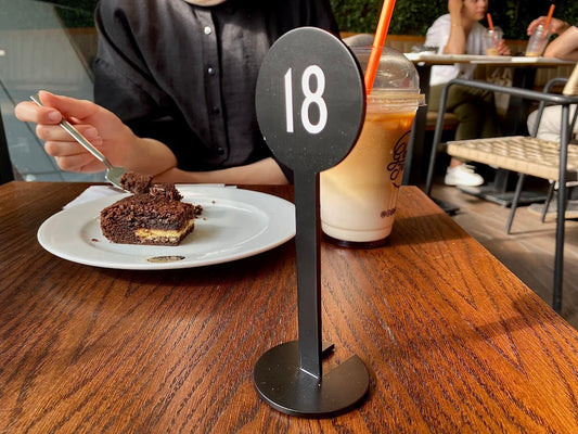Metal Table Number Stand - Otimsan Shop