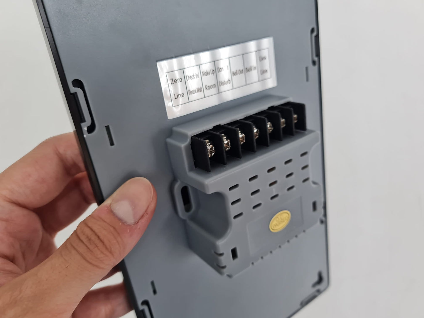 Smart Room Number Panel – LED Illuminated, Do Not Disturb (DND) & Cleaning Indicator - Otimsan Shop