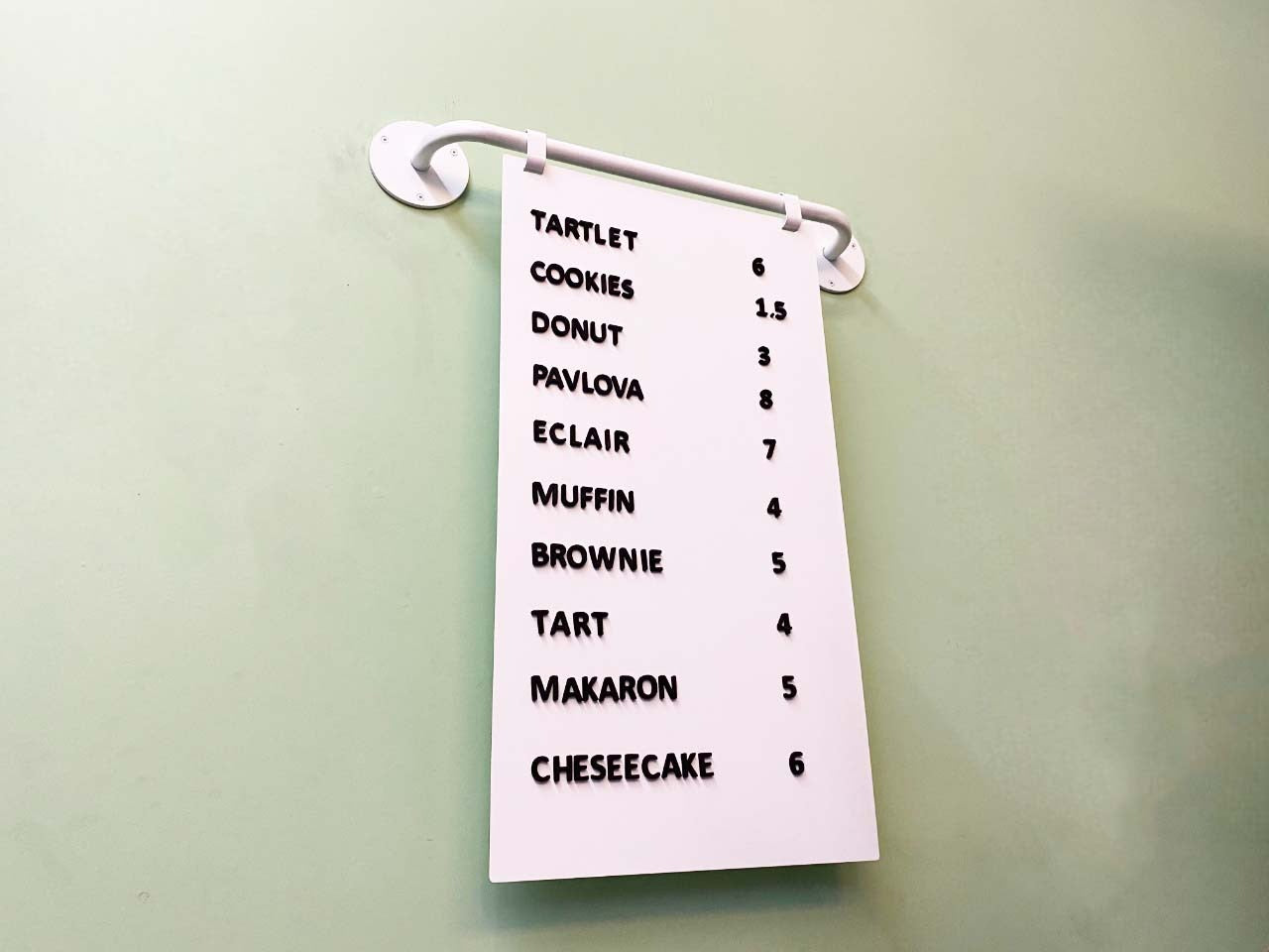 Hanging Price Board - Otimsan Shop