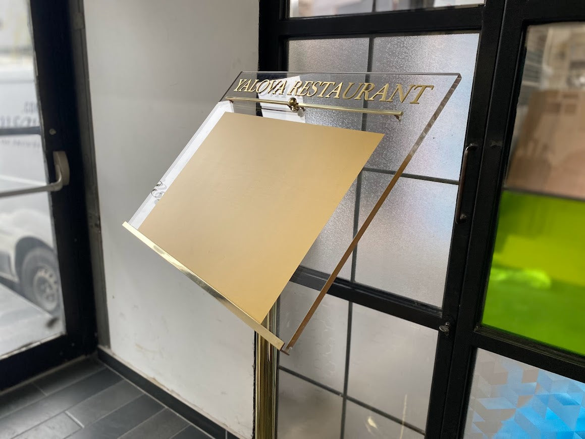 Elite Freestanding Menu Board - Otimsan Shop